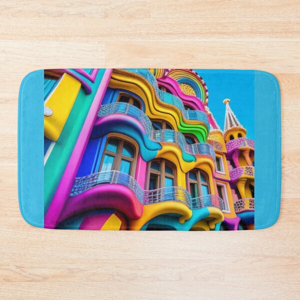 Item preview, Facades of a city in Gaudi style designed and sold by AnnabellaRh.
