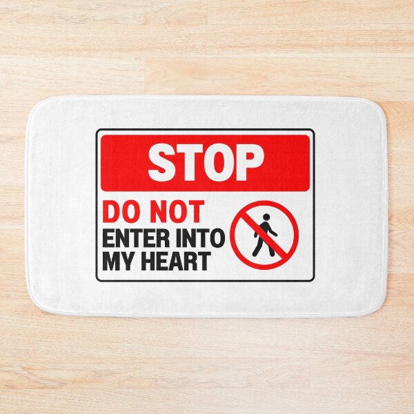 Item preview, do not enter into my heart designed and sold by laurazael.