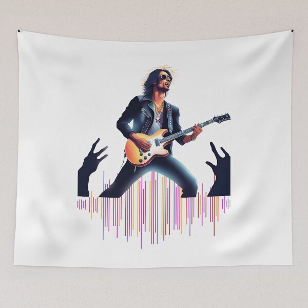 Item preview, Unisex DS Apparel - Guitarist Custom Modern Design designed and sold by Designer-Haven.