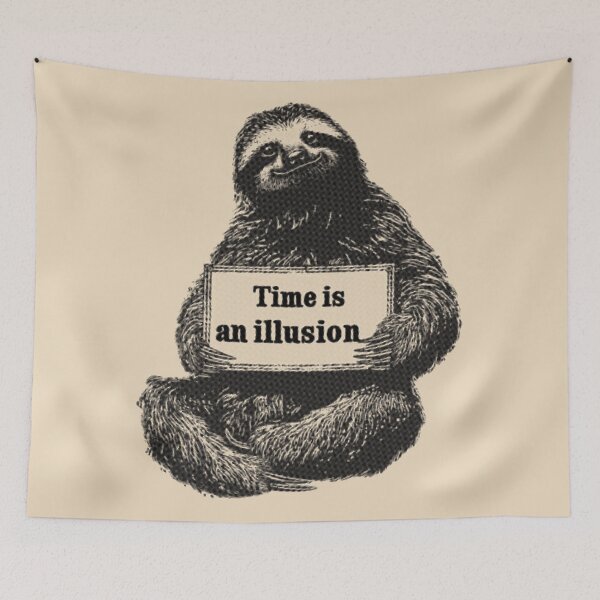 Item preview, Time Warp Sloth  designed and sold by Stillness store.