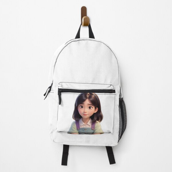 Item preview, Charming Animated Girl in Overalls designed and sold by Wannaprasert.