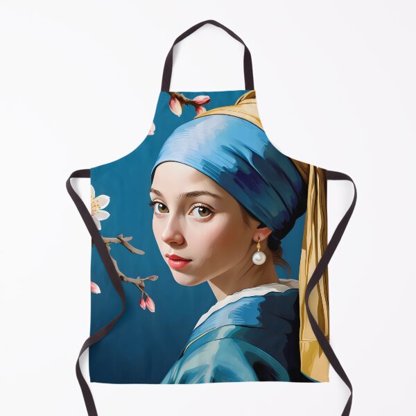 Item preview, Dutch Masters Pearl earrings girl Serie A-1 designed and sold by MastersInColor.