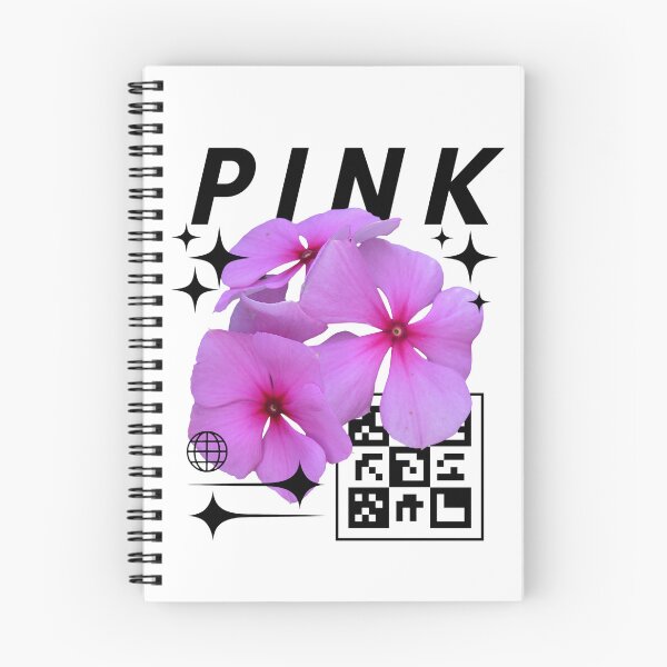 Item preview, Pink Flowers with Black Text designed and sold by AveryZi.