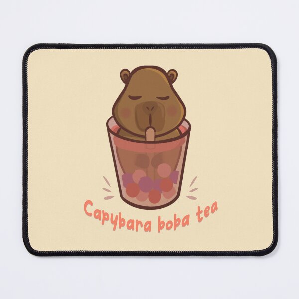 Item preview, Capybara boba tea good vibes designed and sold by camilacarvalho.