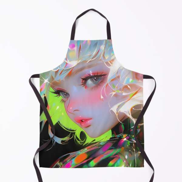 Item preview, Luminescent Glossy Anime Girl designed and sold by bubblegoth.