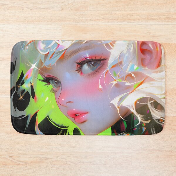 Item preview, Luminescent Glossy Anime Girl designed and sold by bubblegoth.