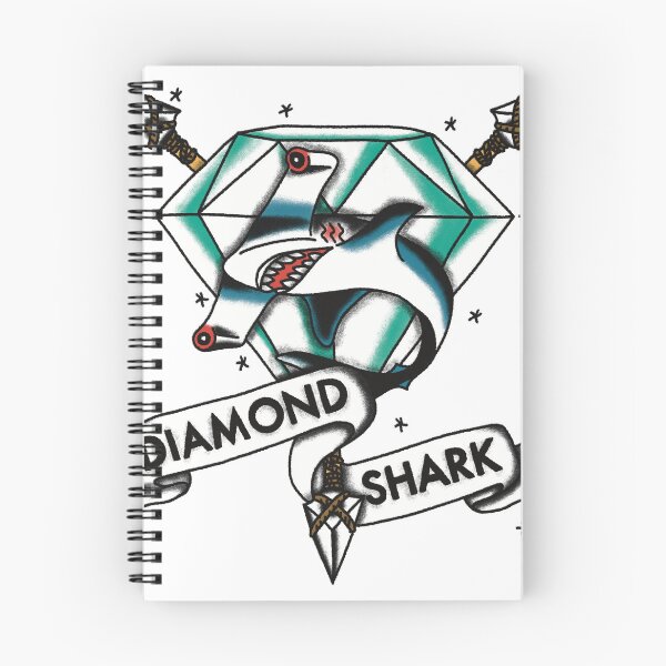 Item preview, Battletech Clan Diamond Shark American Traditional Tattoo designed and sold by AnarchyDowns.