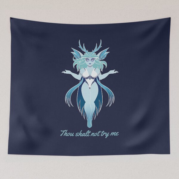 Item preview, Sassy Dryad "Thou shall not try me" designed and sold by srcrss-art.