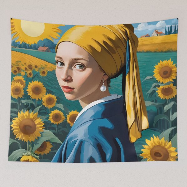 Item preview, Dutch Masters Sunflowers Serie A-9 designed and sold by MastersInColor.