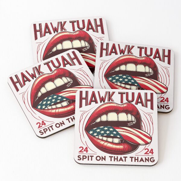 Item preview, Patriotic American Flag Tongue hawk tuah designed and sold by zoughlal.