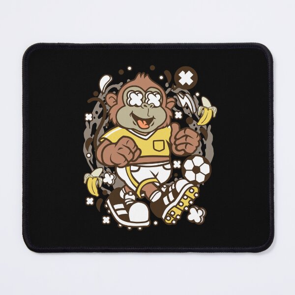 Item preview, soccer monkey designed and sold by ManikRaja.