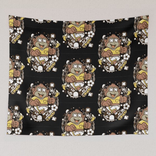 Item preview, soccer monkey designed and sold by ManikRaja.