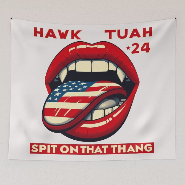 Item preview, Hawk Tuah: The Spit 24 designed and sold by zoughlal.