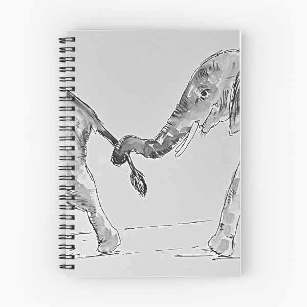 Item preview, elephants hold hands designed and sold by acrylicsandink.