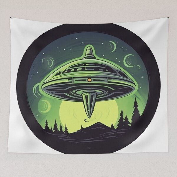 Item preview, Saucers Alight designed and sold by PyramidSchmear.