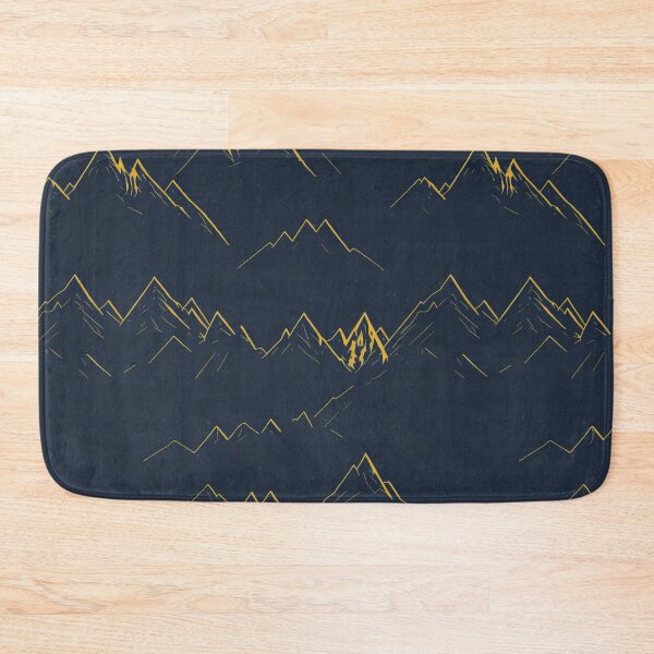 Item preview, Erupting Nighttime Mountains designed and sold by Daniel Haddad.