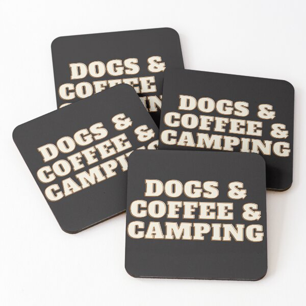 Item preview, Dogs Coffee Camping Gift Animal Lover Hiker  designed and sold by CCKimShop.