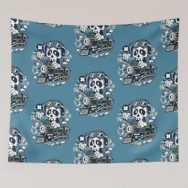 Item preview, skull train designed and sold by ManikRaja.