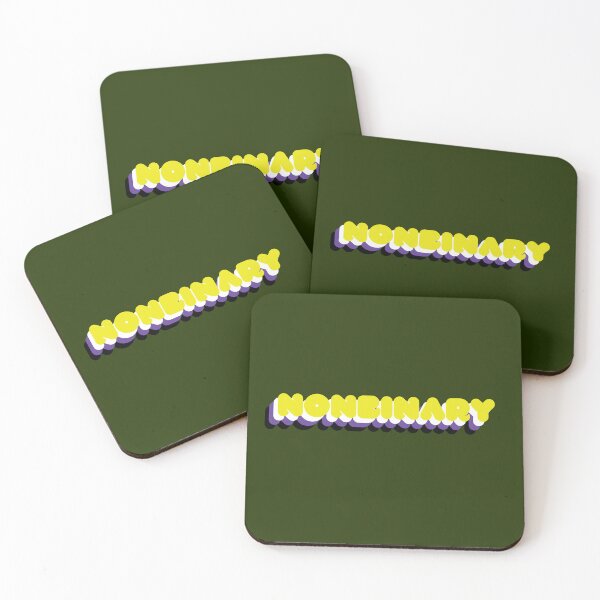 Item preview, NONBINARY - LGBTQIA+ Support designed and sold by SuchWowDesign.