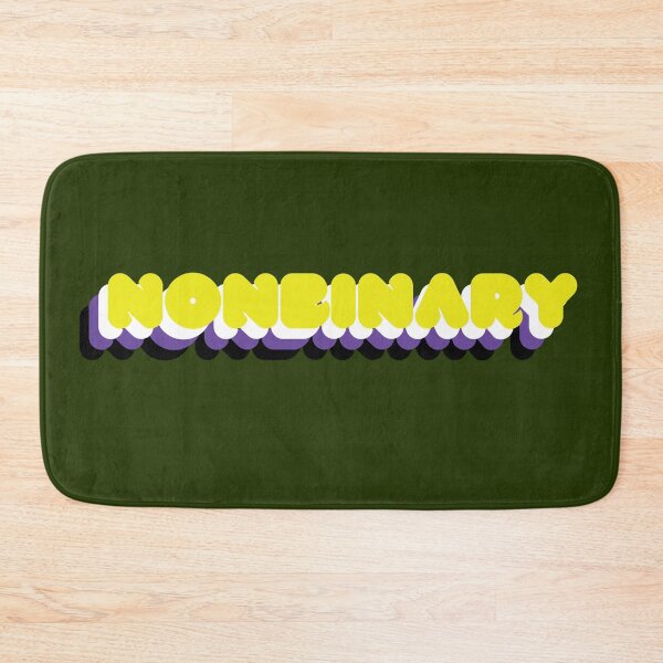 Item preview, NONBINARY - LGBTQIA+ Support designed and sold by SuchWowDesign.