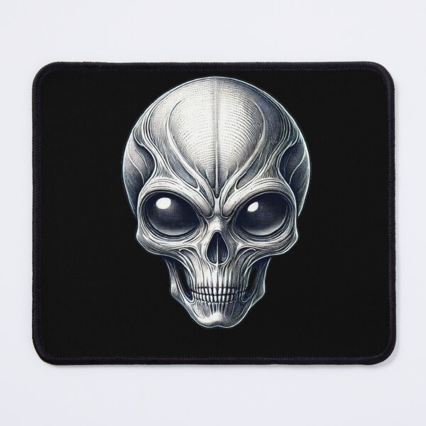 Item preview, Alien Skull 23 designed and sold by LaNadaYFundante.