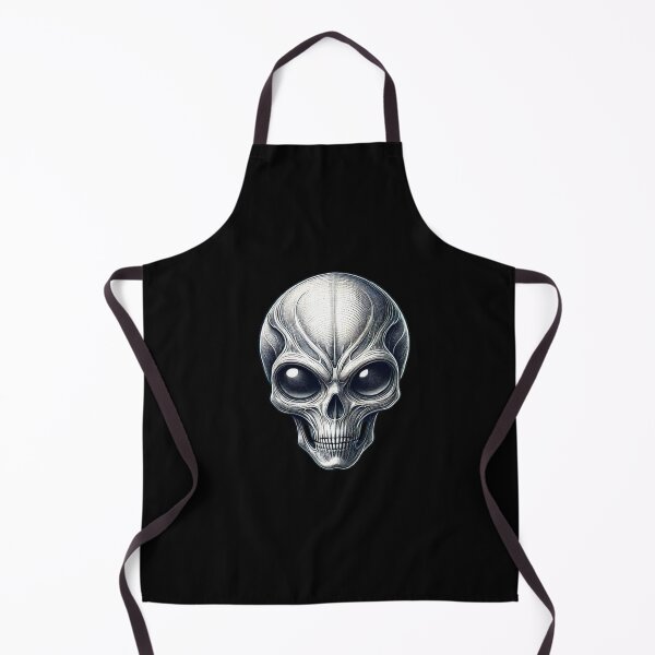 Item preview, Alien Skull 23 designed and sold by LaNadaYFundante.