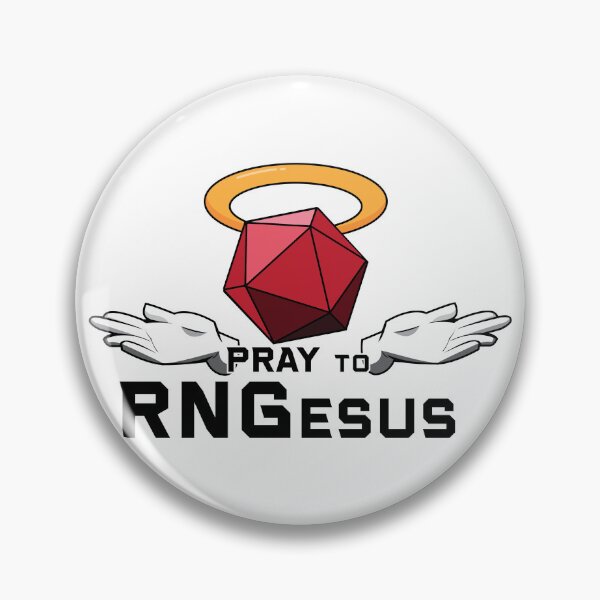 Item preview, Pray to RNGesus designed and sold by OddityDesign.