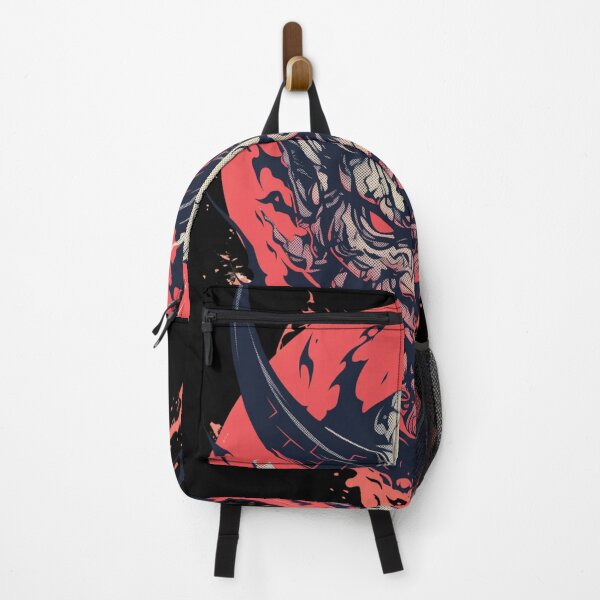 Item preview, Japanese demon mask AKM_11 designed and sold by NoNeed4InK.