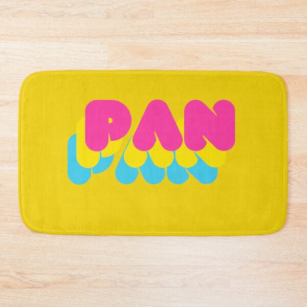 Item preview, PAN - LGBTQIA+ Support, Pansexual Flag Colors designed and sold by SuchWowDesign.