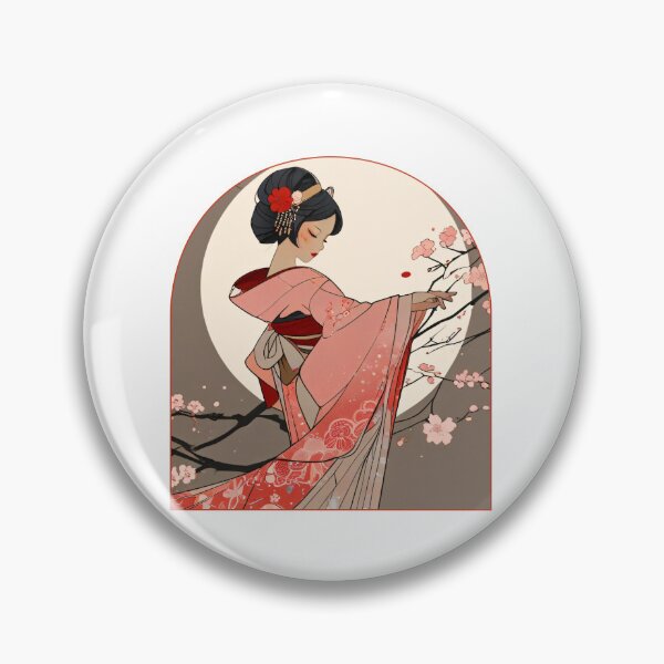 Artikelvorschau, Serene Geisha Porträt entworfen und verkauft von Mechanical-Artt.
