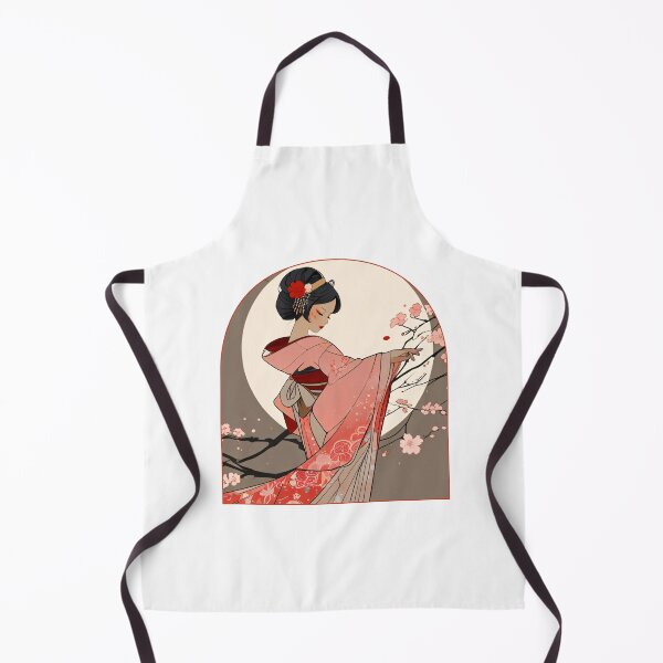 Artikelvorschau, Serene Geisha Porträt entworfen und verkauft von Mechanical-Artt.