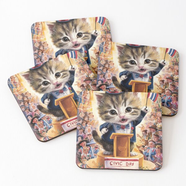 Item preview, Whiskerful Celebrations: Civic Day with a Furry Twist! designed and sold by InspiredCreatives.