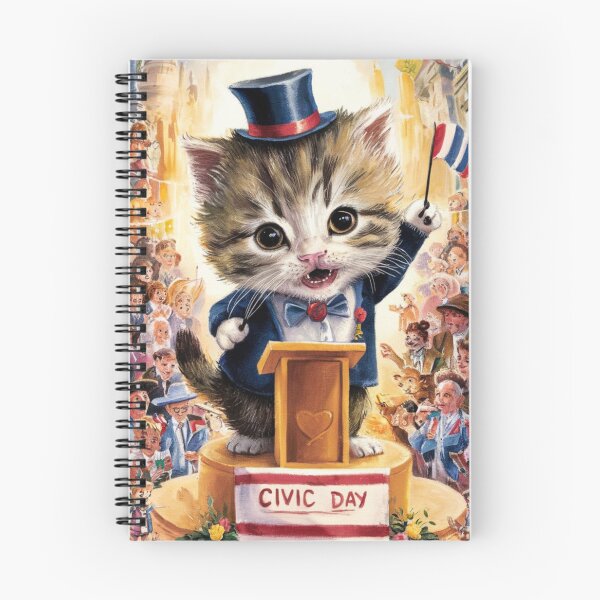 Item preview, Whiskerful Celebrations: Civic Day with a Furry Twist! designed and sold by InspiredCreatives.