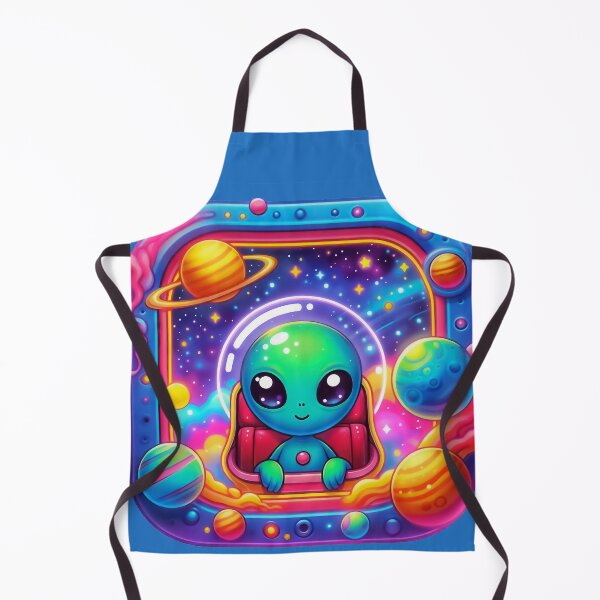 Item preview, Green Baby Alien- Greetings from the orbit designed and sold by TheLandsOfMagic.