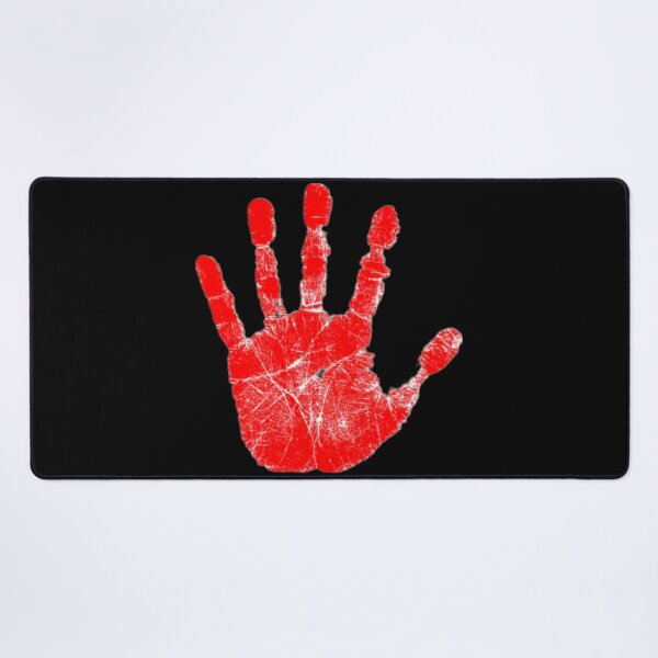 Item preview, bloody hand designed and sold by IPRINTUA.