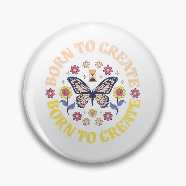 Item preview, Born to Create Butterfly and Flower designed and sold by SvetsShirts.