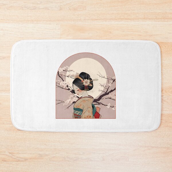 Item preview, Elegant Geisha Portrait designed and sold by Mechanical-Artt.