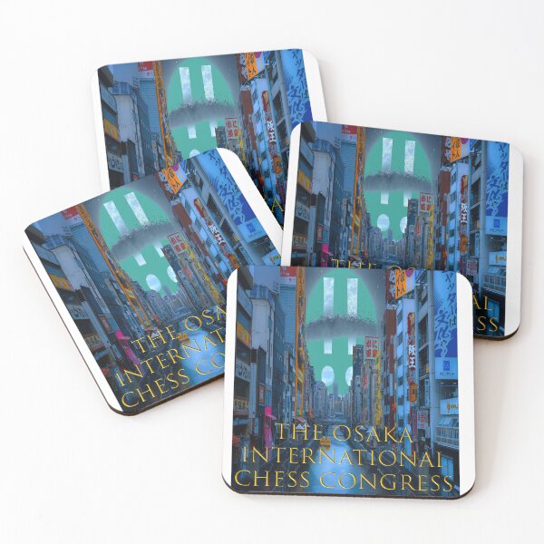 Item preview, The Osaka International Chess Congress Chess Club designed and sold by SheldonOfOsaka.