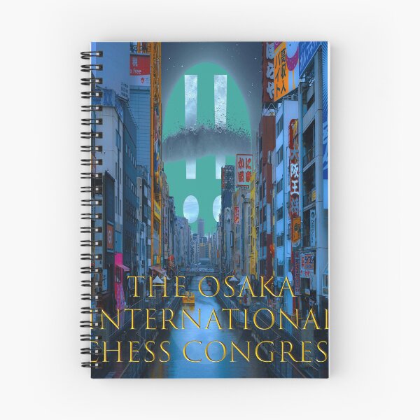 Item preview, The Osaka International Chess Congress Chess Club designed and sold by SheldonOfOsaka.