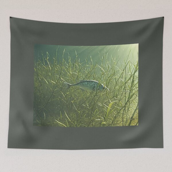Item preview, Fish between plants designed and sold by goodstrokes.