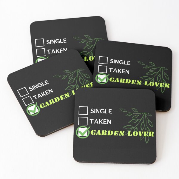 Item preview, Relationship status Garden Lover, single taken funny status designed and sold by MerchMagia.