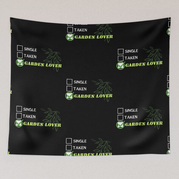 Item preview, Relationship status Garden Lover, single taken funny status designed and sold by MerchMagia.