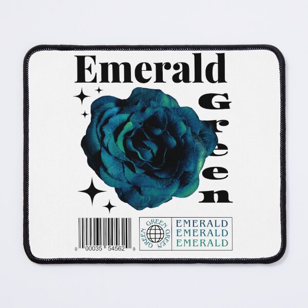 Item preview, Emerald Rose with Black Text designed and sold by AveryZi.