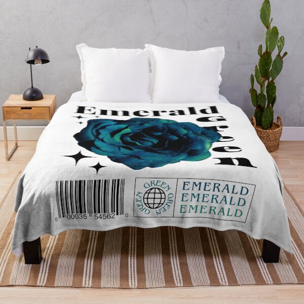 Item preview, Emerald Rose with Black Text designed and sold by AveryZi.