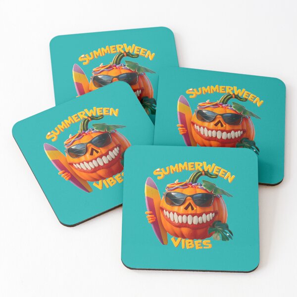 Item preview, Summerween Vibes Spooky Summer Pumpkin designed and sold by box-artshop.