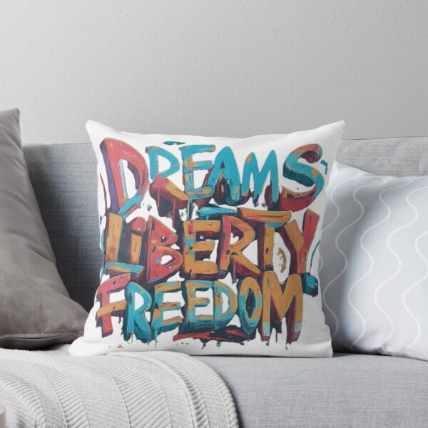 Item preview, Dreams Liberty Freedom designed and sold by artistmagicshop.