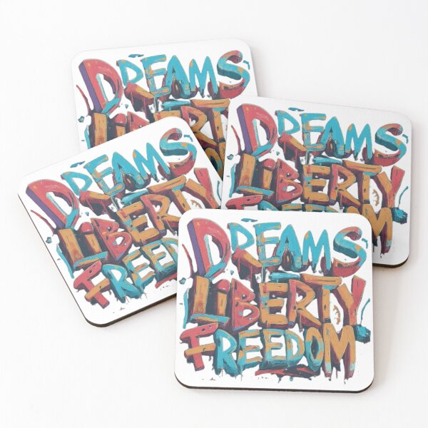 Item preview, Dreams Liberty Freedom designed and sold by artistmagicshop.