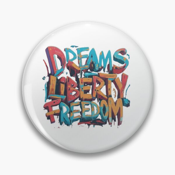 Item preview, Dreams Liberty Freedom designed and sold by artistmagicshop.