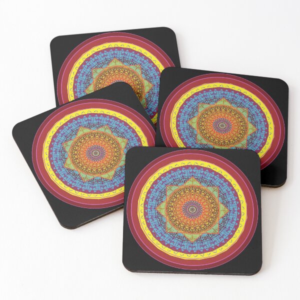 Item preview, Multicolored Oriental Mandala designed and sold by LoveofPeace.