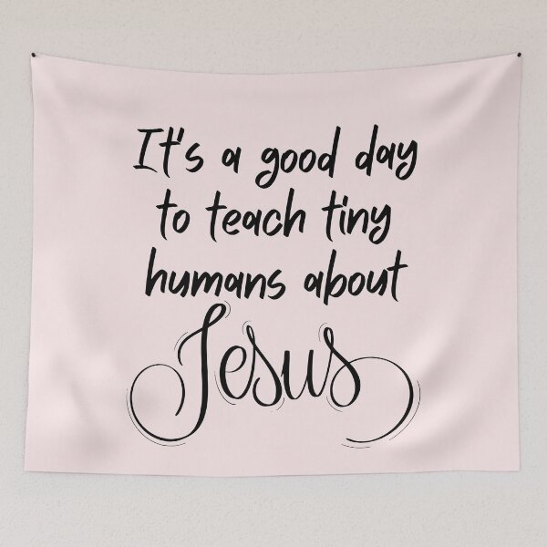 Item preview, It's A Good Day To Teach Tiny Humans About Jesus Christian Gifts designed and sold by ManiaGrania.